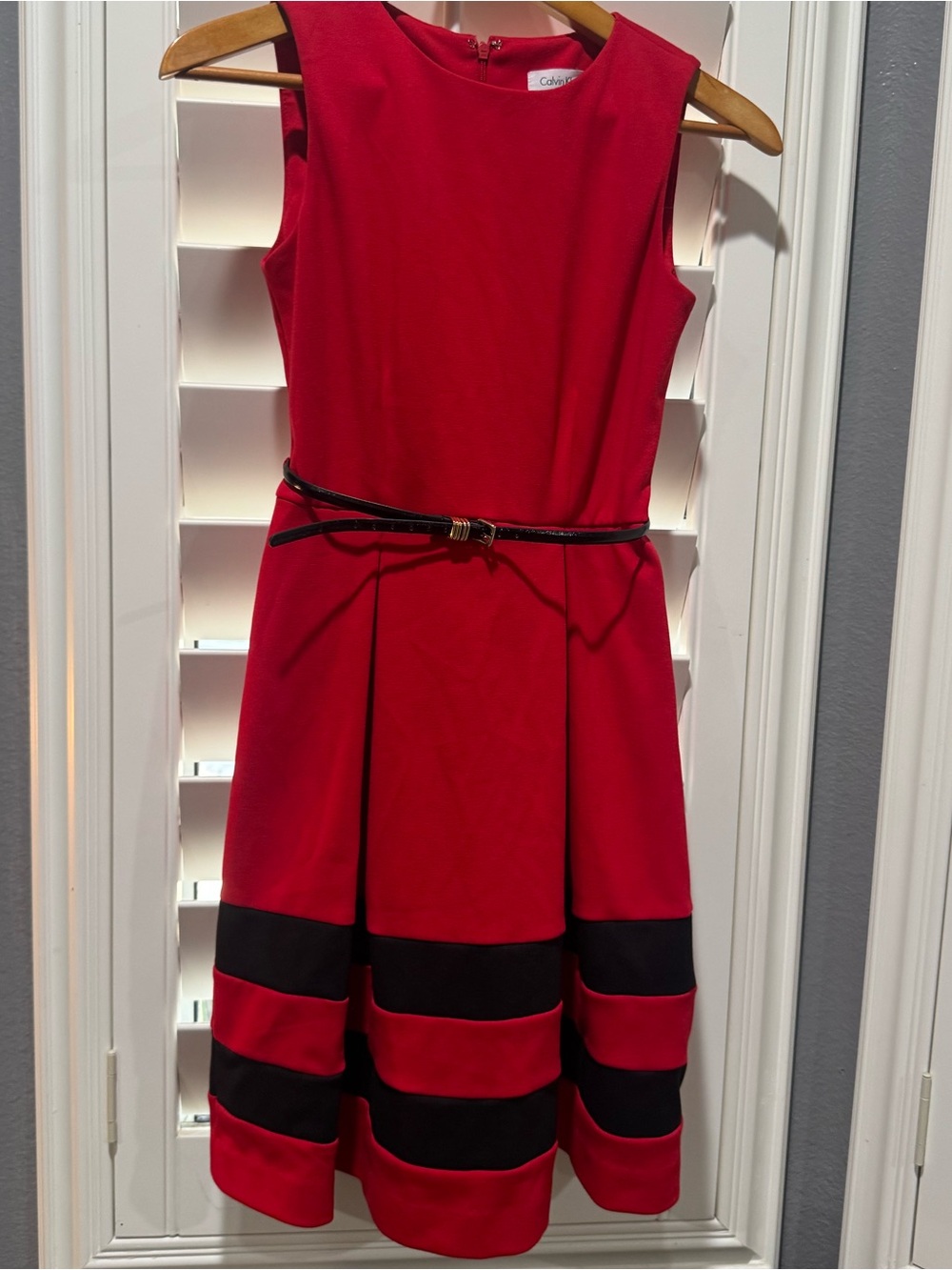 Calvin Klein Fit-and-Flare Dress
